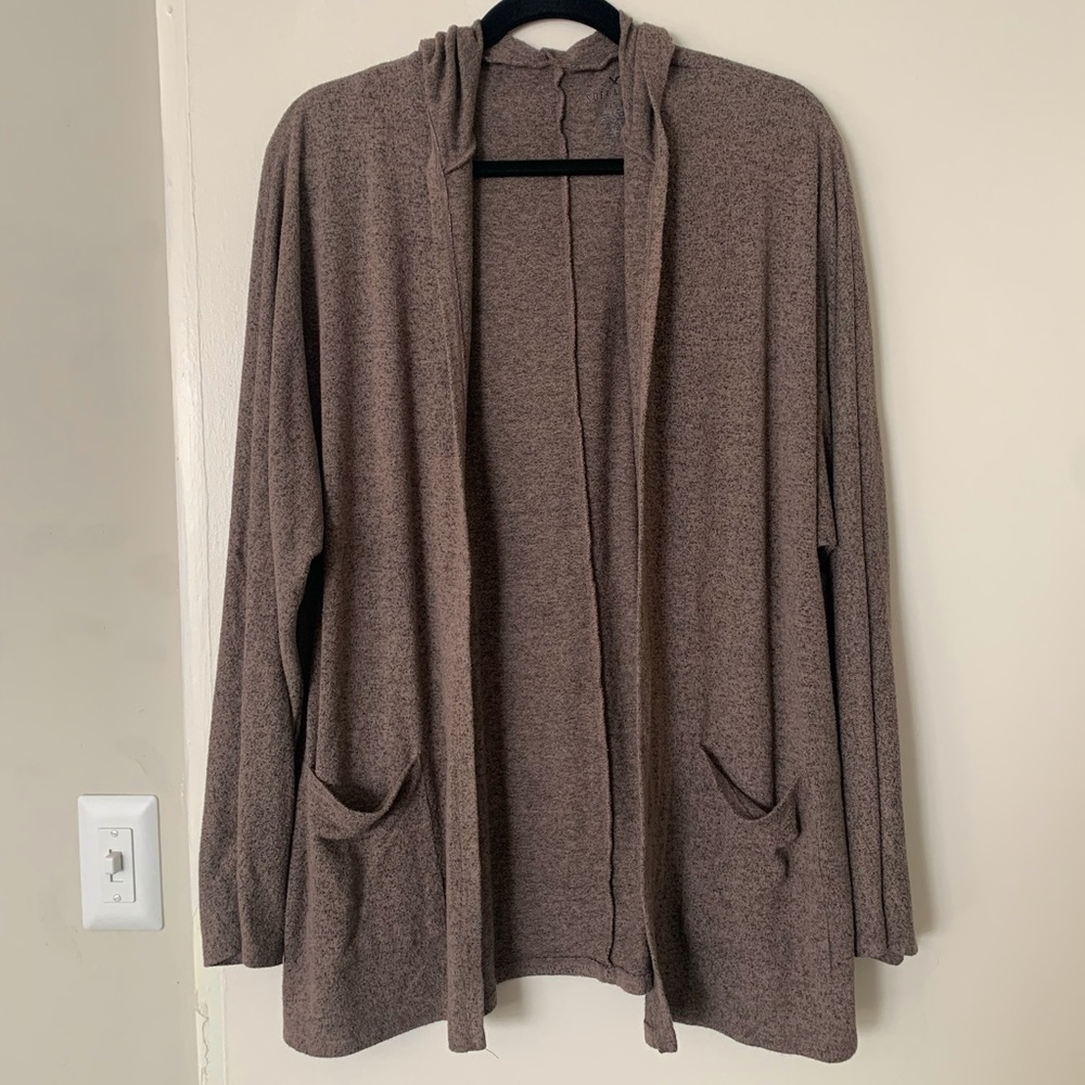 American Eagle Soft & Sexy Fawn Brown Cardigan